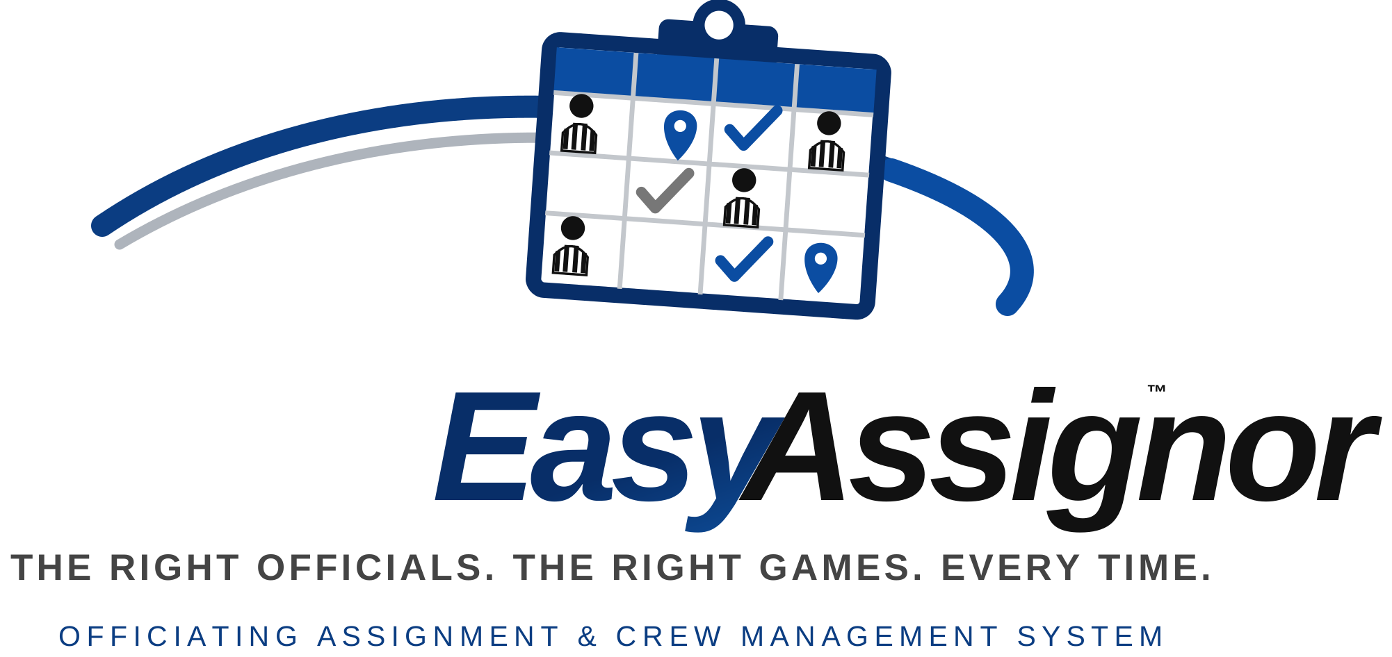 EasyAssignor — The right officials. The right games. Every time.